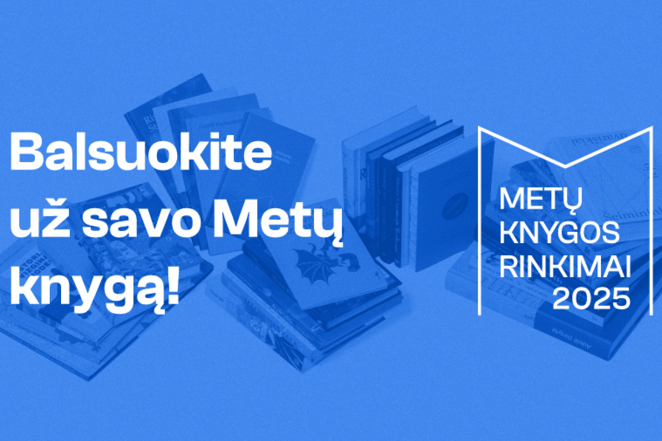 Balsuokite už savo Metų knygą!