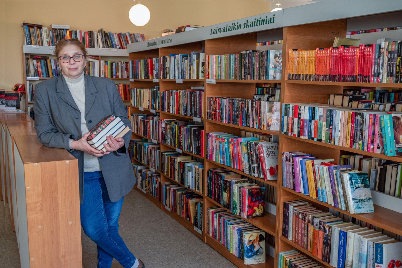 BIBLIOTEKOS ŽMONĖS: šių dienų knygnešė – Olesia Demenkova