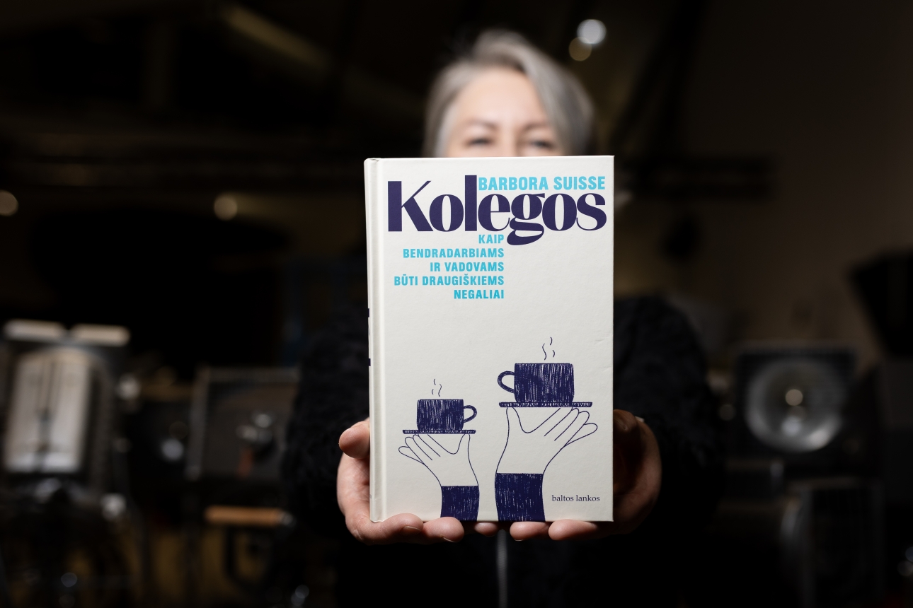 Barbora Suisse knygos „Kolegos. Kaip bendradarbiams ir vadovams būti draugiškiems negaliai“ pristatymas