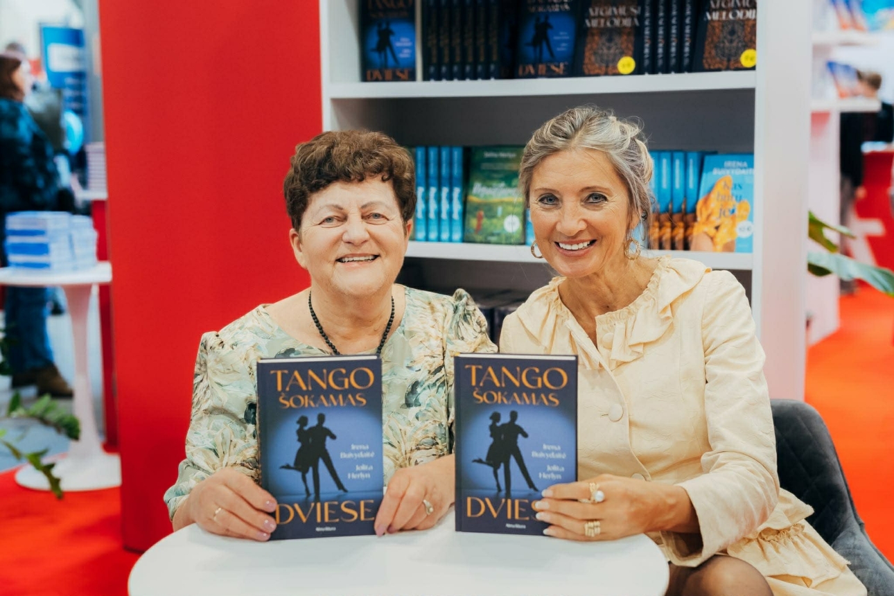 Irenos Buivydaitės ir Jolitos Herlyn romano „Tango šokamas dviese“ sutiktuvės